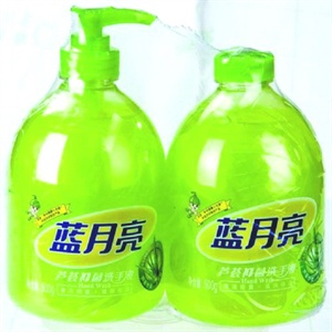 蓝月亮 芦荟洗手液(瓶+瓶补)组合装500g