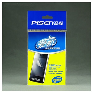 【当当自营】 PISEN 品胜 爱机晶钢保护贴 FOR IPHONE 4