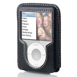 贝尔金 iPod nano3 第二季压模皮套（黑色）