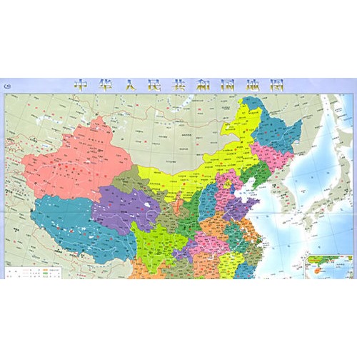 【中华人民共和国地图图片】高清图
