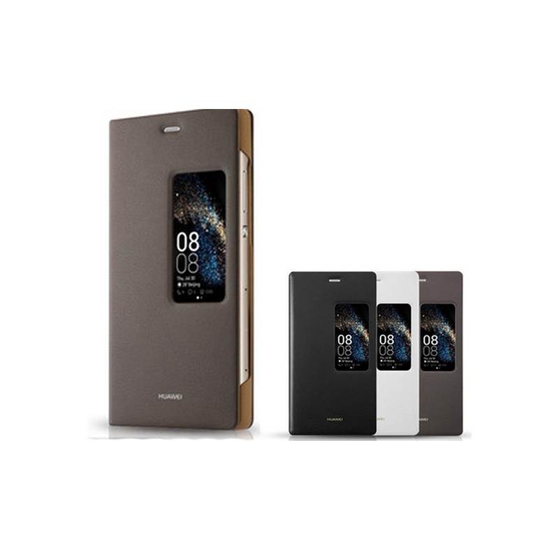 【【限时包邮】华为P8原装皮套 智能 华为p8手