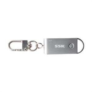 【当当自营】 SSK 飚王 SFD010 U盘 魔碟 4GB 银色