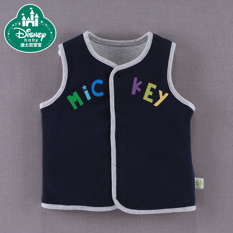 【<em>迪士尼</em>宝宝上衣】<em>迪士尼</em>宝宝 <em>马甲</em>儿童双面
