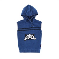 东方梦工厂 功夫熊猫儿童<em>马甲夏季婴儿</em>连帽背