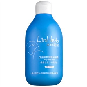 本草婴缘艾草娃娃健康沐浴露260ml