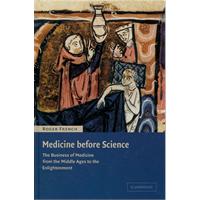 Medicine before Science(ISBN=9780521809771)