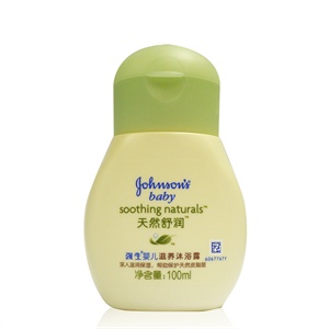 强生 婴儿天然舒润滋养沐浴露100ml