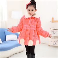 波蓝贝贝2014新款<em>韩版</em>外套<em>女童冬装</em>中小童儿