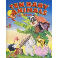 十个动物宝贝POP-UP BOOK/TEN BABY ANIMALS