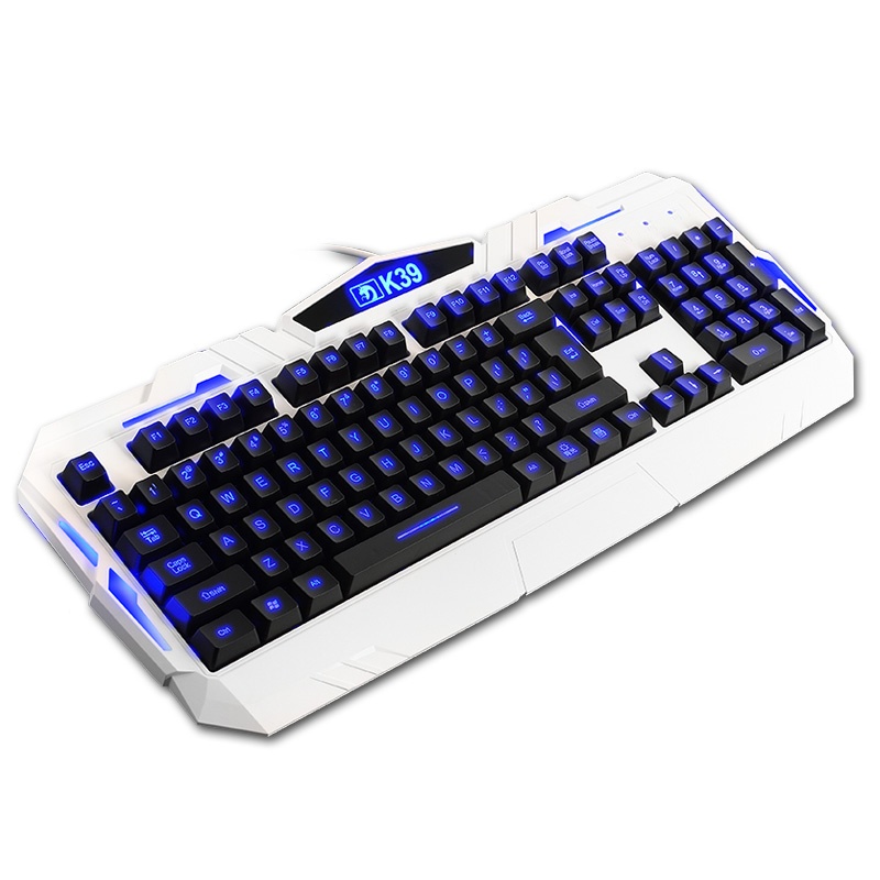 【新盟K39 背光机械手感键盘 台式键盘 笔记本