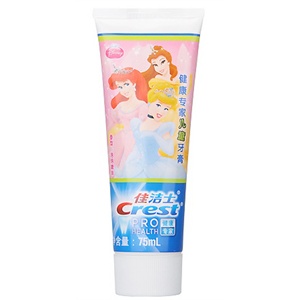 佳洁士阶段型儿童牙膏水果味/泡泡糖味牙膏75ml