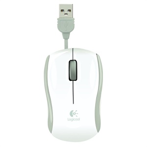 【当当自营】logitech 罗技 M125（白色）（智能缆线管理，伸缩随心所欲，新品推荐！）