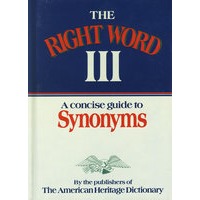 THE RIGHT WORDIII