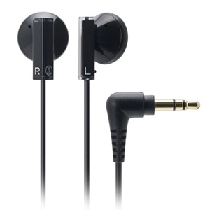 【当当自营】铁三角（Audio-Technica）ATH-C101 BK 内置动圈式 经典耳塞式耳机 黑色