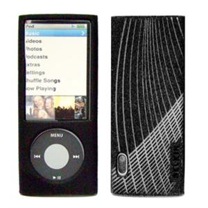 贝尔金 iPod nano 5代 激光图纹硅胶套（黑白）