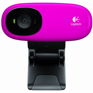 【当当自营】Logitech 罗技 C110网络摄像头粉桃色