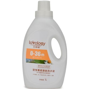 全因爱宝宝柔顺亲肤洗衣液1000ml