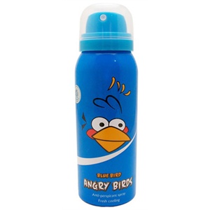 AngryBirds愤怒的小鸟 冰感清新香体止汗喷雾（蓝色小鸟）75ml（进）