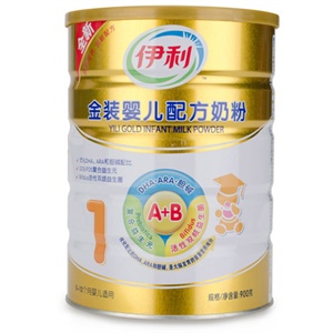 伊利 金装婴儿配方奶粉900g/桶(0-6个月)