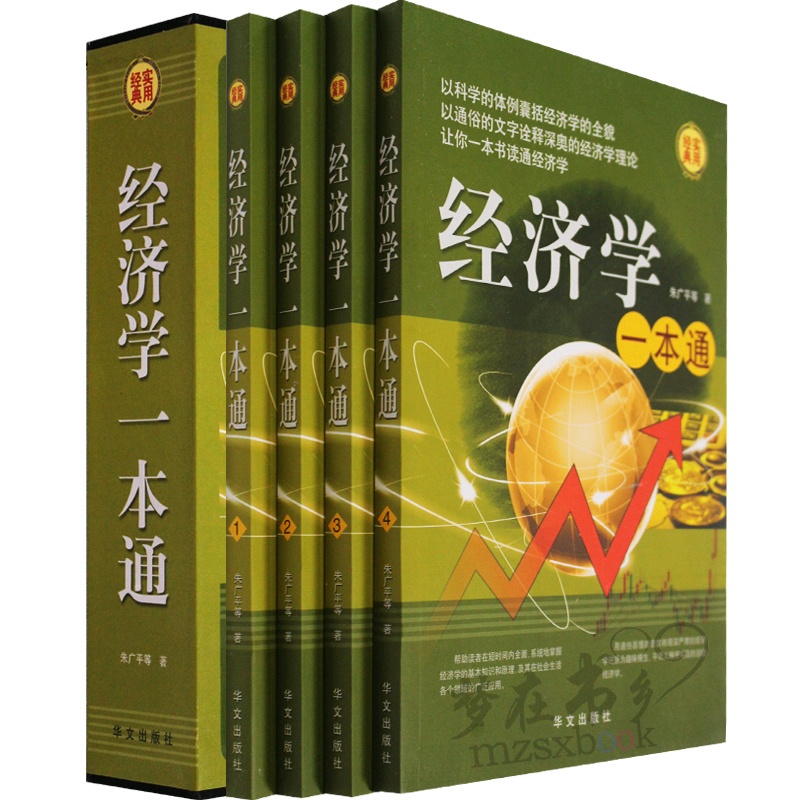 经济学一本通(全4册)经济管理类基础实用型书