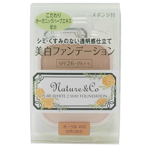 KOSE高丝 娜蔻 纯皙靓白两用粉饼(410# 自然健康肤色) 10.5g