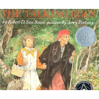The Talking Eggs: A Folktale from the American South (Caldecott Honor Book)《会说话的蛋》(1990年 凯迪克银奖绘本，精装 ISBN9780803706194)