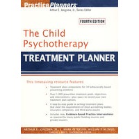 The child psychotherapy treatment planner儿童心理疗法治疗设计者