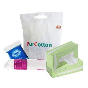 【VIP尊享】PurCotton全棉时代小资组合包（盒装日用纯棉柔巾30g全棉平纹无纺布100抽*2+袋装柔巾30g全棉平纹无纺布（7.5*7.5）10p/袋*5+圆形化妆棉100p）