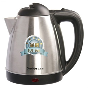 【当当自营】 格来德 304食品级不锈钢快热电水壶 WKF-315G 1.5L