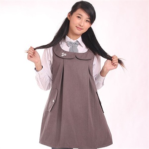 爱家 防辐射孕妇服AJ604 麻灰L