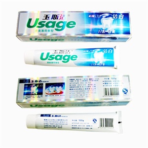 云汉 玉斯洁口腔清爽牙膏122g－咖啡味