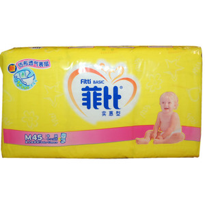 菲比 珍宝装纸尿裤中码 45片/包