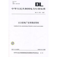 DL/T1076—2007 火力发电厂化学调试导则