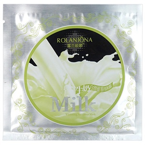 露兰姬娜 牛奶白滑滋养面贴膜35g*10片装