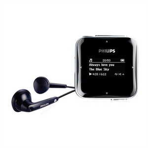 【当当销售配送】philips 飞利浦 SA028 2G MP3播放器 黑