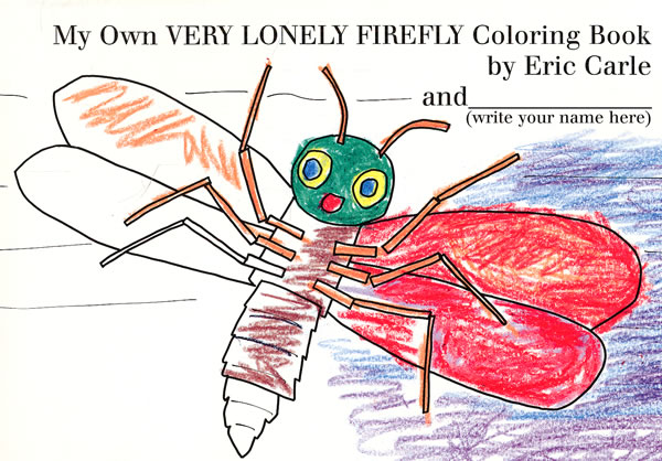 图书 > eric carle  my own very lonely firefly coloring book