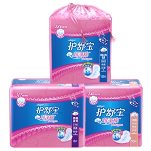 护舒宝 Pinkcess棉柔丝薄系列超值组合装