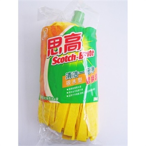 【3M网络授权】思高抗菌一拖净吸水型替换装 (黄)