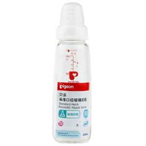 Pigeon 贝亲-标准口径奶瓶（玻璃）240ML AA62