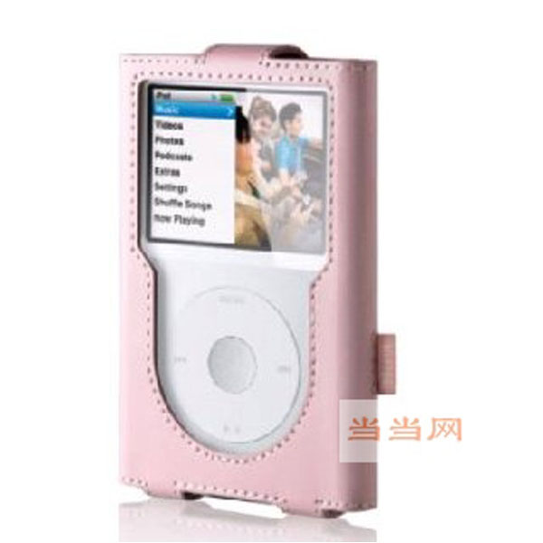 贝尔金 iPod classic 80G/160G 搭扣皮套（粉红女郎）