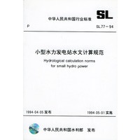 小型水力发电站水文计算规范 SL77-94