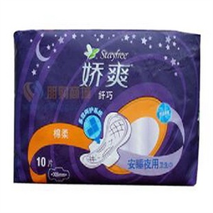 娇爽 多效呵护纤巧绵柔安睡夜用10片