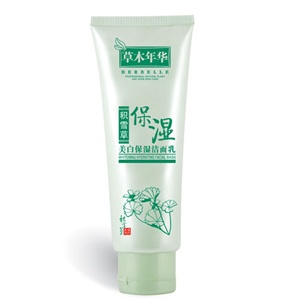 草木年华 积雪草美白保湿洁面乳100g