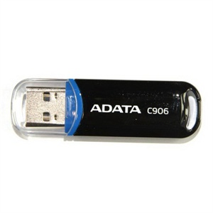 【当当销售配送】威刚（A-Data）8G U盘 C906 随身碟(黑)