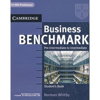 剑桥商务英语初级学生用书 BENCHMARK：Student's Book（含盘）——新东方大愚英语学习丛书