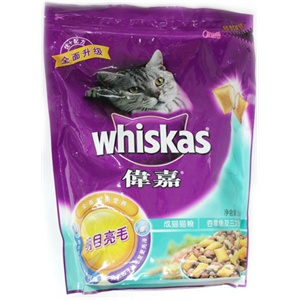 [当当自营]伟嘉 成猫猫粮吞拿鱼及三文鱼味1.3kg