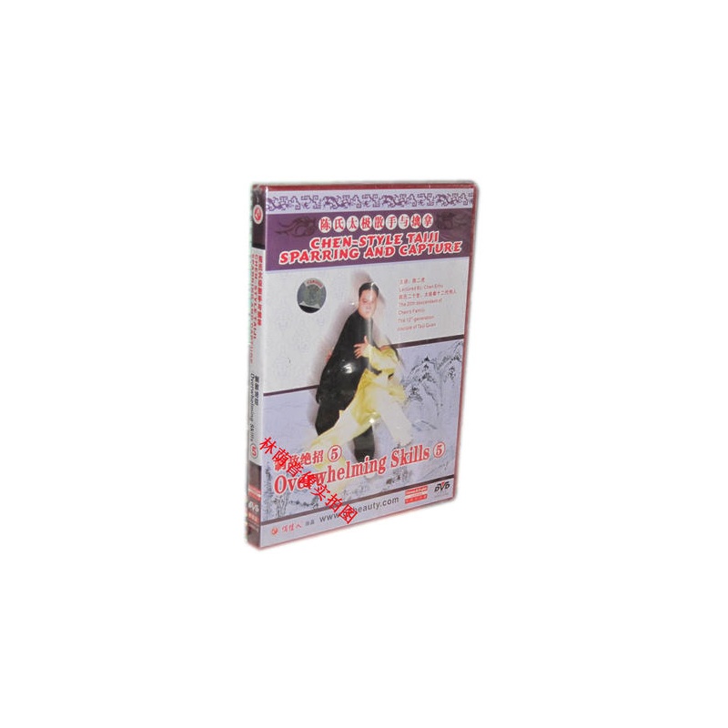 【陈氏太极散手与擒拿 制敌绝招(五)1DVD 陈二