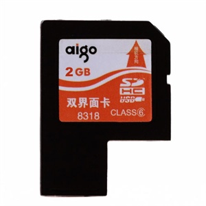 爱国者 8318 2G U盘/SD卡套装大礼包