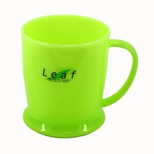 有手柄漱口杯 嫩绿色 LEAF inomata