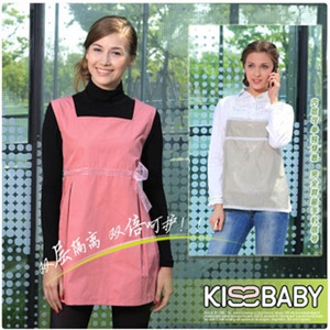 意大利KISSBABY防辐射衣银纤天丝单层马甲FDB/70860S